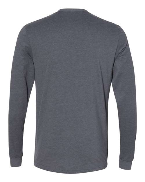 Next Level 6411 Heather Metal — back