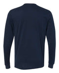 Next Level 6411 Midnight Navy — back