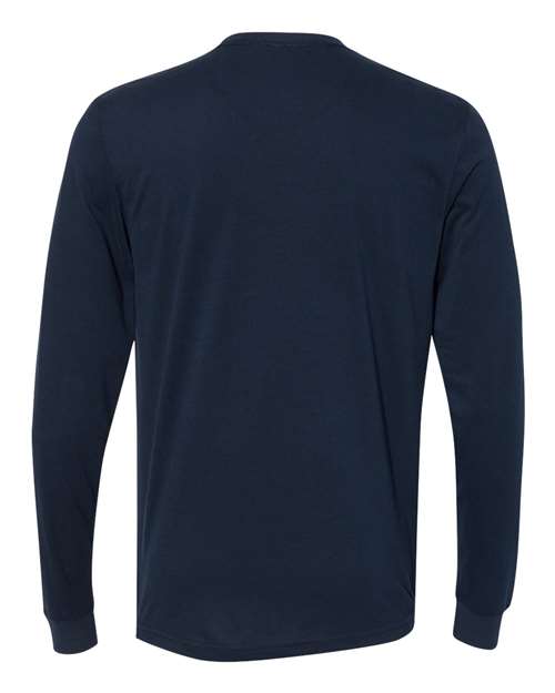 Next Level 6411 Midnight Navy — back