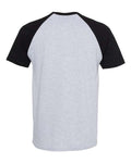 Next Level 3650 Black/ Heather Grey — back