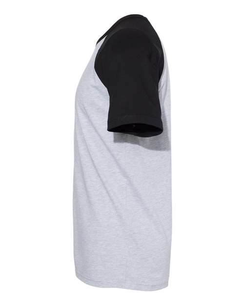 Next Level 3650 Black/ Heather Grey — direct side