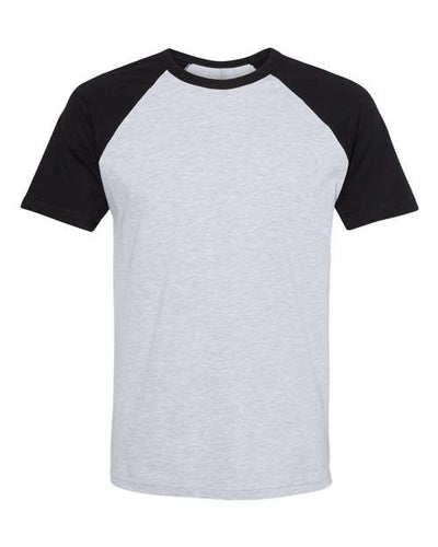 Next Level 3650 Black/ Heather Grey — front