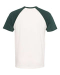 Next Level 3650 Forest Green/ Natural — back