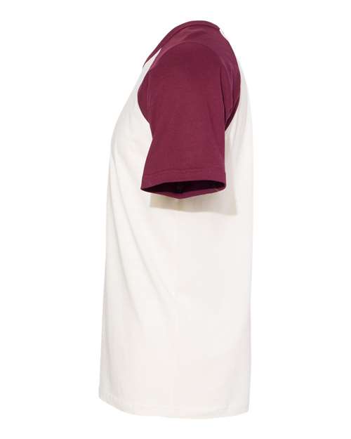 Next Level 3650 Maroon/ Natural — direct side