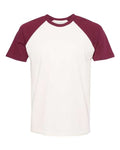 Next Level 3650 Maroon/ Natural — front