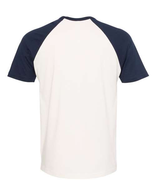 Next Level 3650 Midnight Navy/ Natural — back