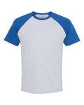 Next Level 3650 Royal/ Heather Grey — front