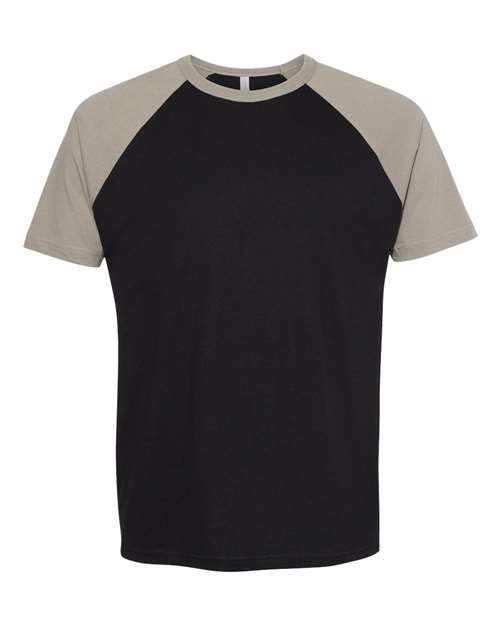 Next Level 3650 Warm Grey/ Black — front