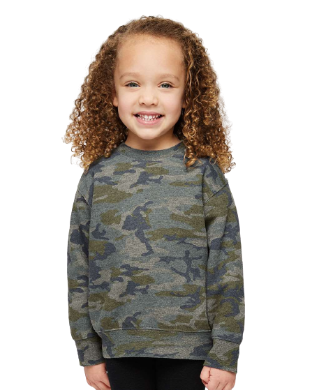 Toddler Fleece Sweatshirt - Vintage Camo
