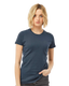 Tultex 0213TC - Women's Slim Fit Fine Jersey Tee - Indigo