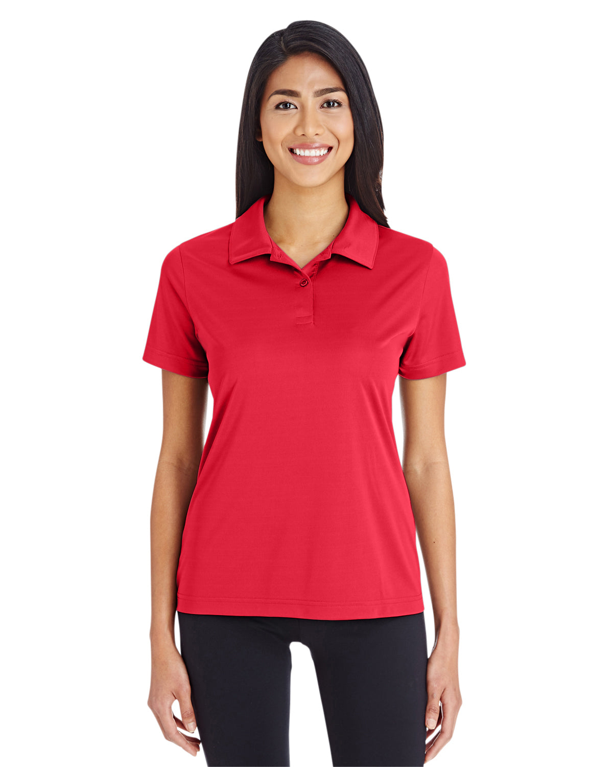 Women's Zone Performance Polo - Sport Red