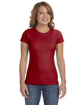 Women's Baby Rib Short-Sleeve T-Shirt - Cardinal