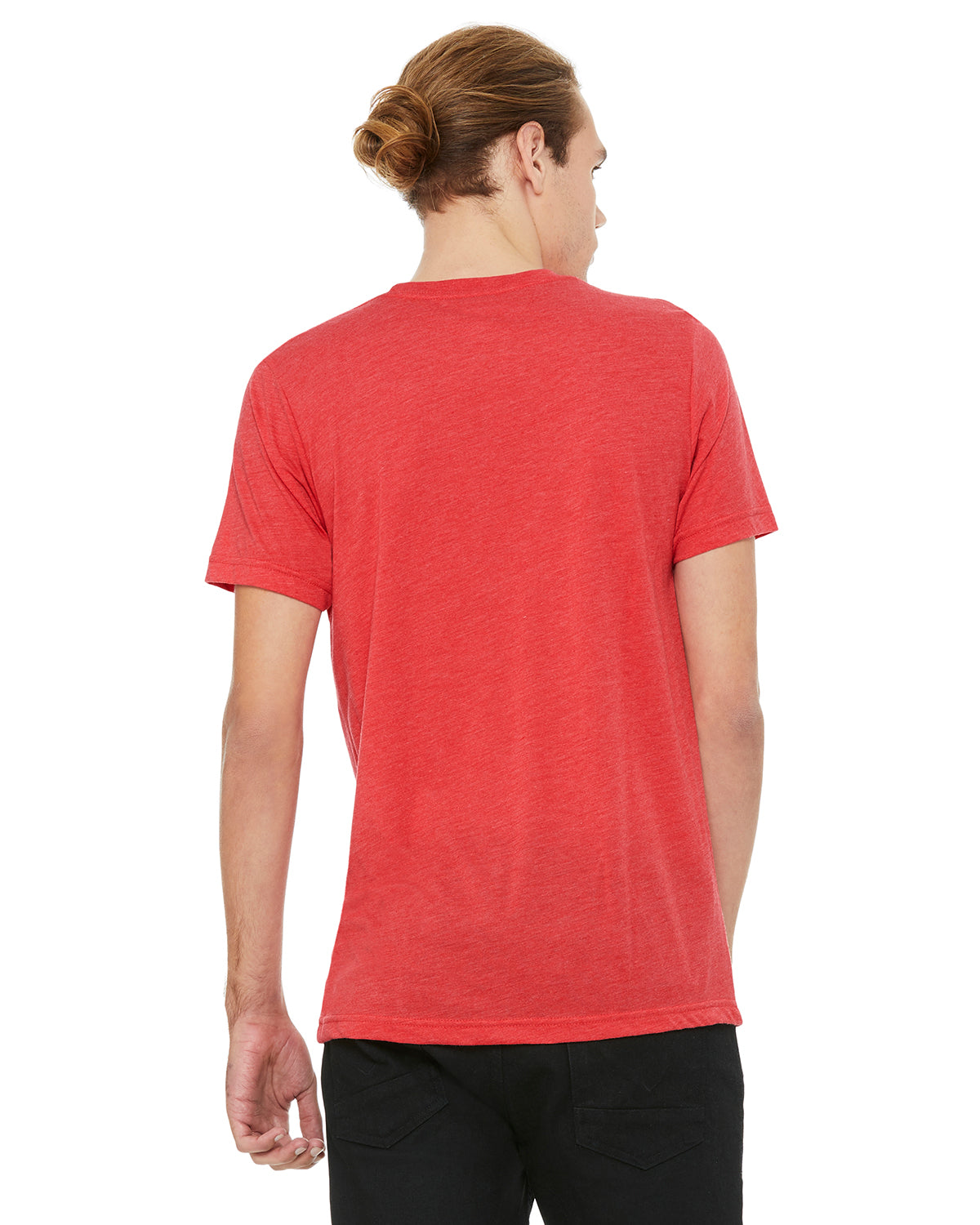 Unisex Triblend T-Shirt - Light Red Triblend
