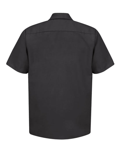 Industrial Short Sleeve Work Shirt - Black