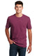 District DM108 - Unisex Perfect Blend Tee - Raspberry Fleck