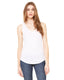 Bella + Canvas B8805 - Women's Flowy V-Neck Tank - White