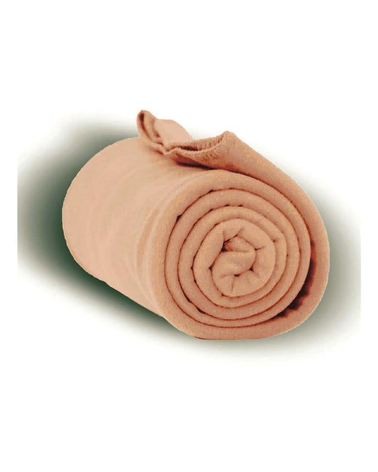 Fleece Throw - Camel