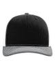 Black / White / Heather Gray
