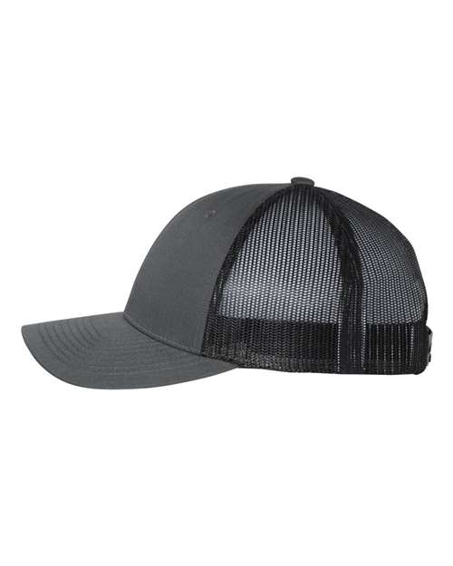 Richardson 115 Charcoal/ Black — direct side