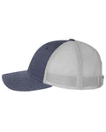 Richardson 115 Heather Navy/ Light Grey — direct side