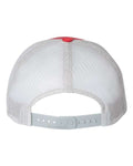 Richardson 115 Heather Red/ Light Grey — back