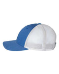 Richardson 115 Heather Royal/ Light Grey — direct side