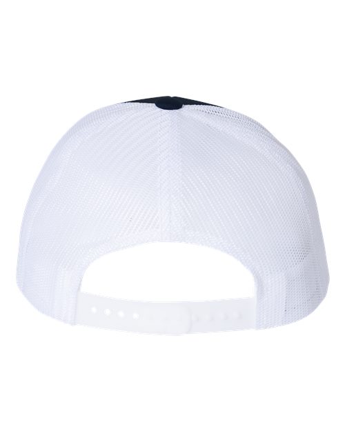 Richardson 115 Navy/ White — back