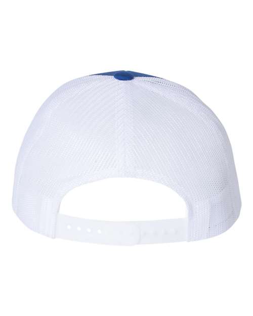 Richardson 115 Royal/ White — back