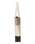 Q-Tees Q125900 Chocolate/ Natural/ Khaki — direct side