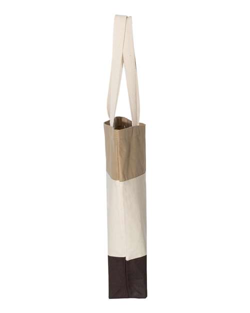 Q-Tees Q125900 Chocolate/ Natural/ Khaki — direct side