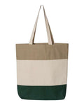 Q-Tees Q125900 Forest/ Natural/ Khaki — back