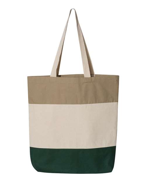 Q-Tees Q125900 Forest/ Natural/ Khaki — back