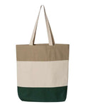 Q-Tees Q125900 Forest/ Natural/ Khaki — front