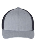 Richardson 110 Heather Grey/ Navy — front