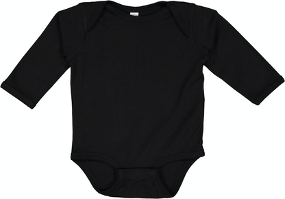 Infant Long-Sleeve Bodysuit - Black