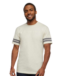 Men's Football T-Shirt - Natural Heather / Granite Heather