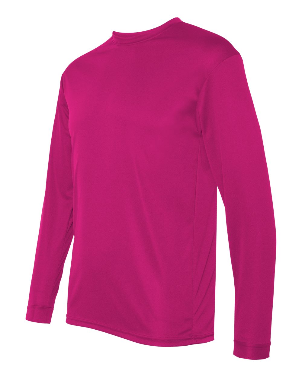 Performance Long Sleeve T-Shirt - Hot Pink
