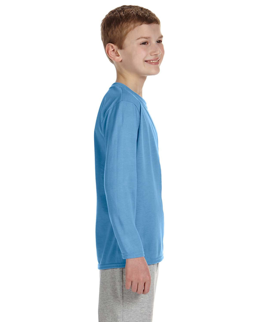 Youth Performance® Youth Long-Sleeve T-Shirt - Carolina Blue