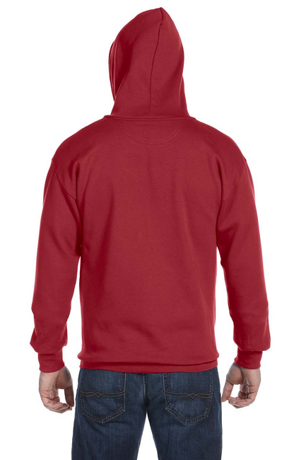 Unisex Full-Zip Hooded Fleece - Independence Red