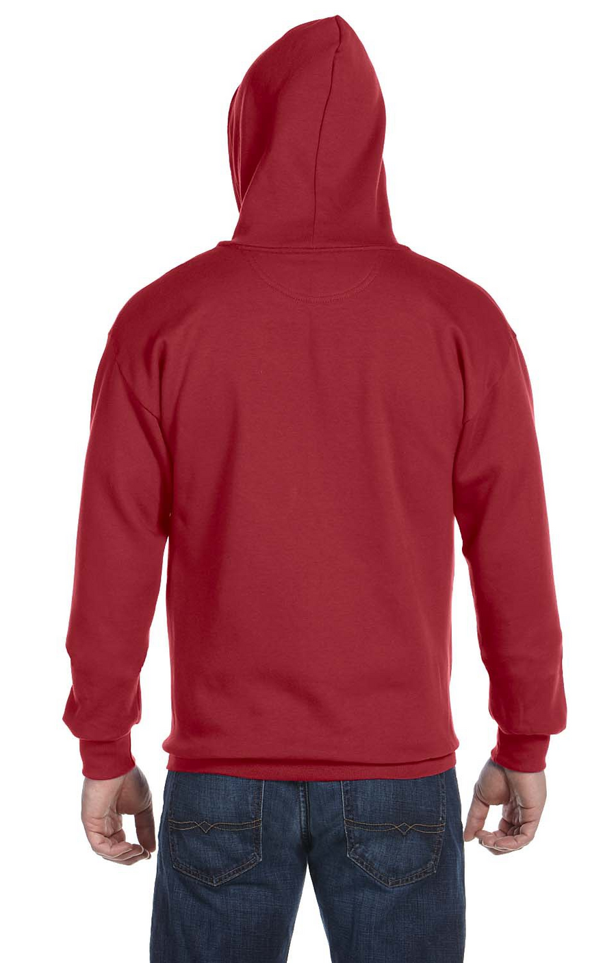 Unisex Full-Zip Hooded Fleece - Independence Red