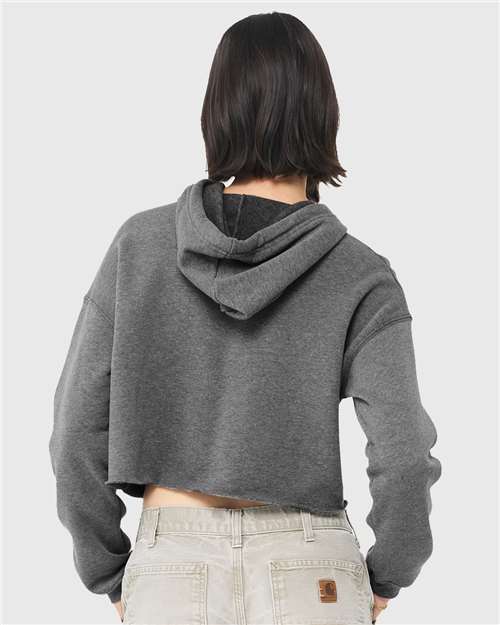 BELLA + CANVAS 7502 Deep Heather — on model back