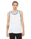 Bella + Canvas 3480 - Unisex Jersey Tank - White / True Royal