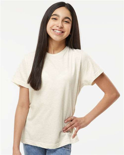 LAT 6101 Natural Heather — on model front