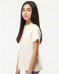 LAT 6101 Natural Heather — on model side