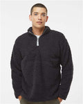 J. America 8454 Black — on model front