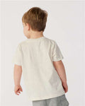Rabbit Skins 3321 Natural Heather — on model back