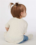 Rabbit Skins 3322 Natural Heather — on model back