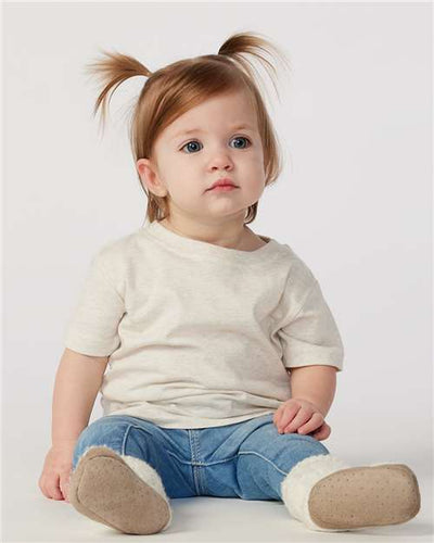 Rabbit Skins 3322 Natural Heather — on model front