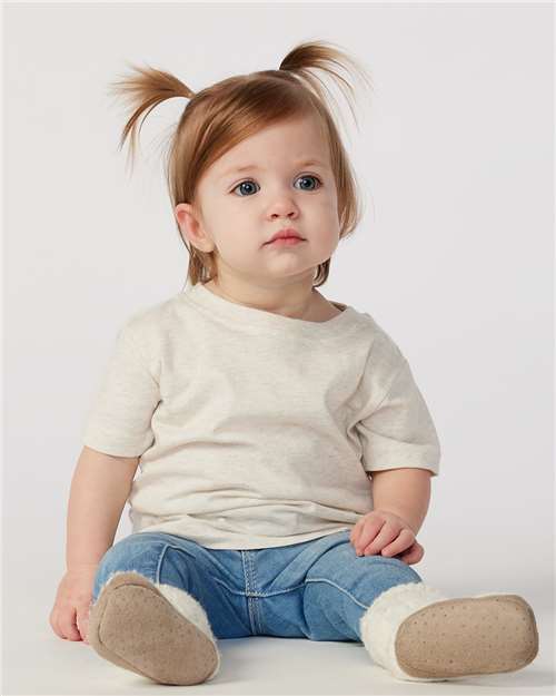 Rabbit Skins 3322 Natural Heather — on model front