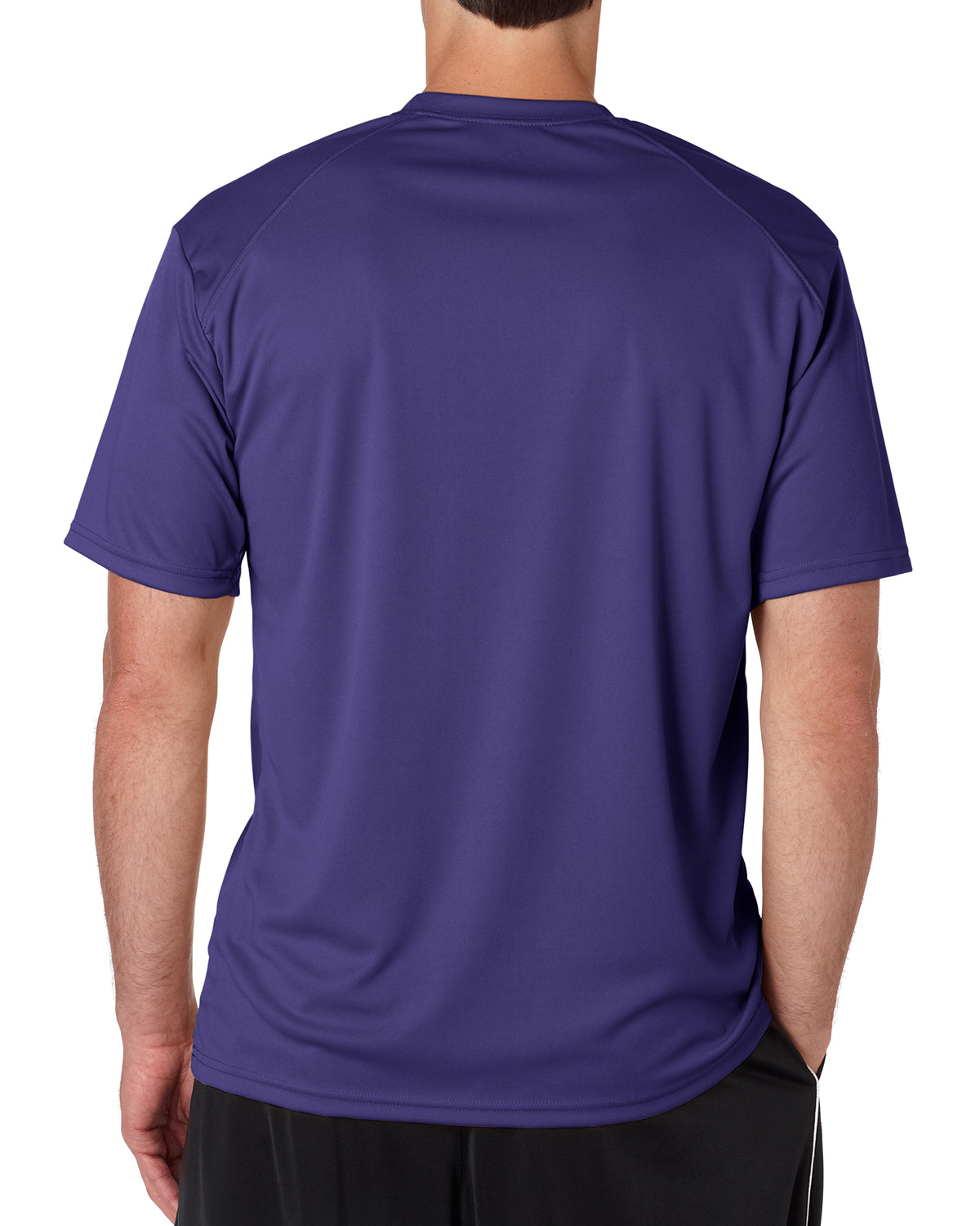 B-Core Sport Shoulders T-Shirt - Purple